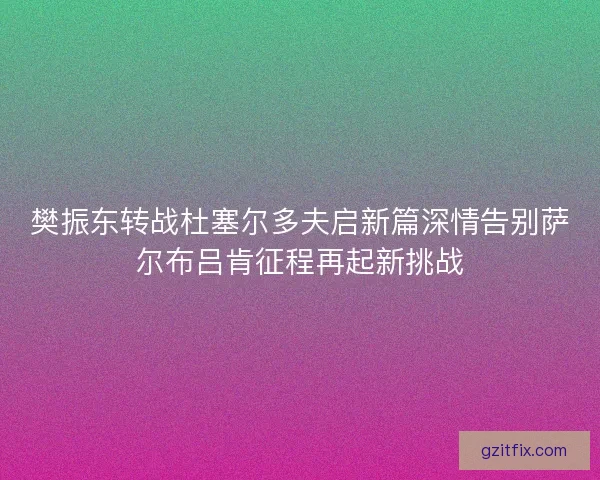 樊振东转战杜塞尔多夫启新篇深情告别萨尔布吕肯征程再起新挑战